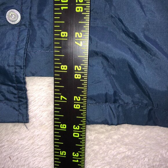 Champion Mens Coach Jacket Medium Middletown Crew Shacket Button Up Navy Classic - Picture 6 of 11